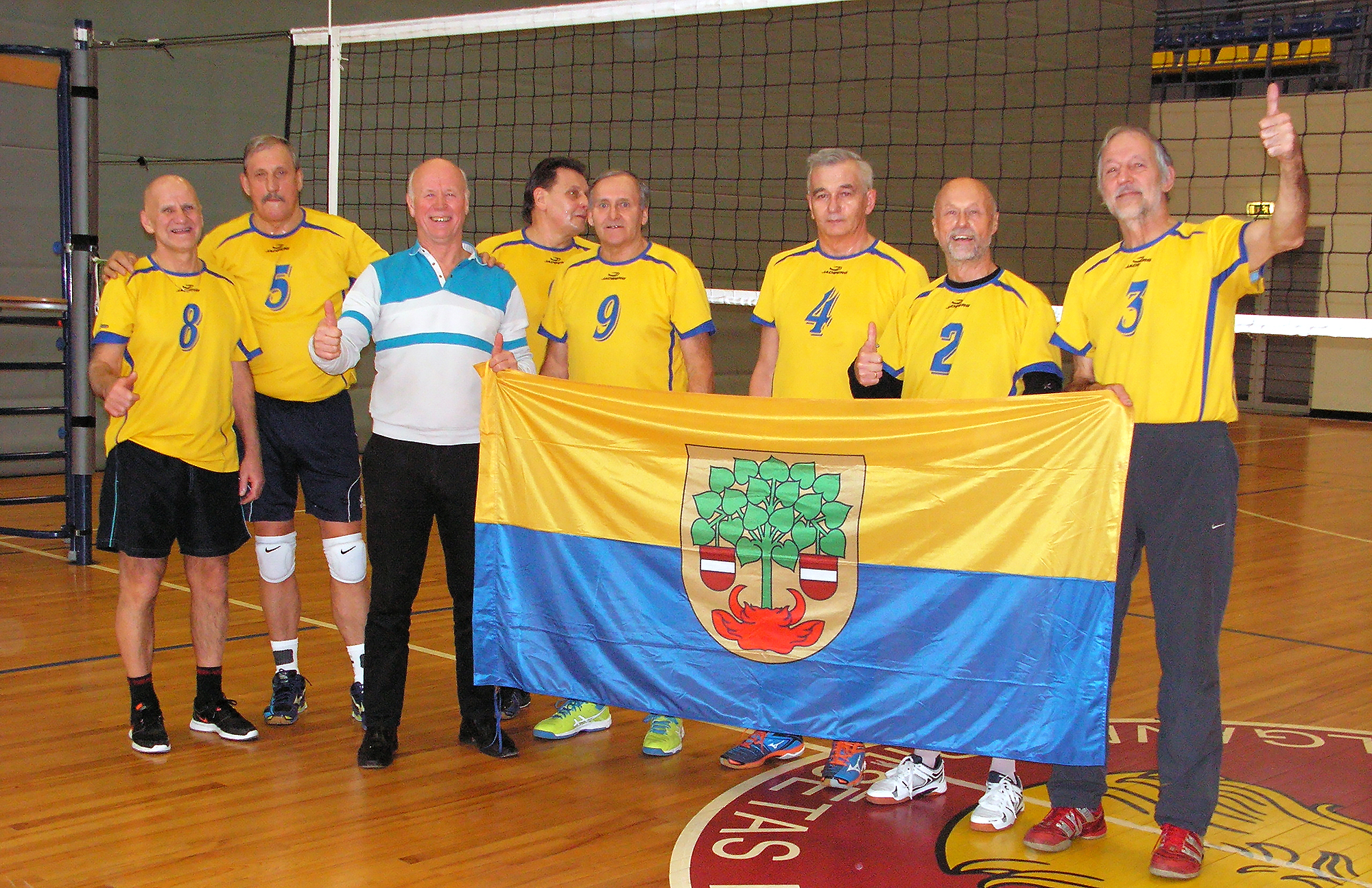 Valmieriešiem augsti sasniegumi veterānu sporta spēlēs