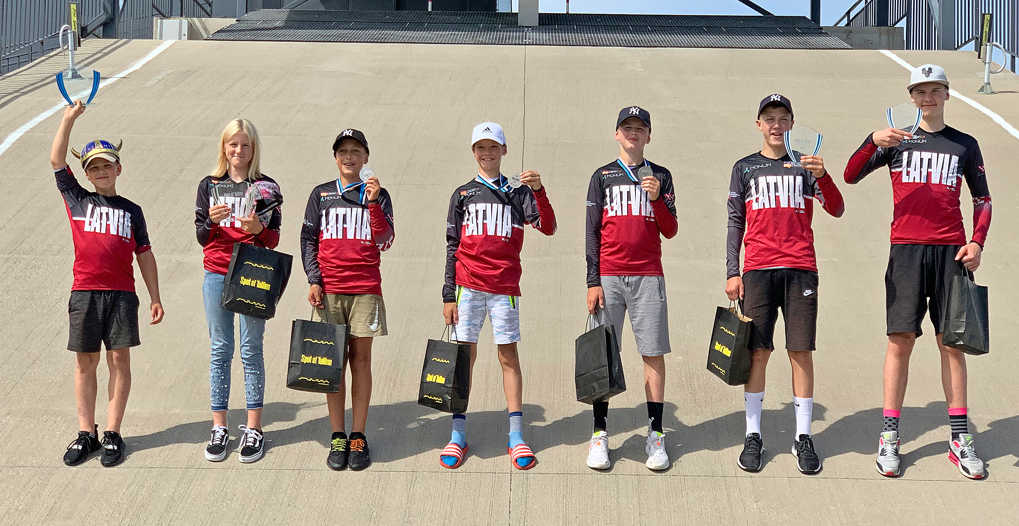 Valmieriešiem panākumi BMX mačos  "King of­­ ­Tallinn"