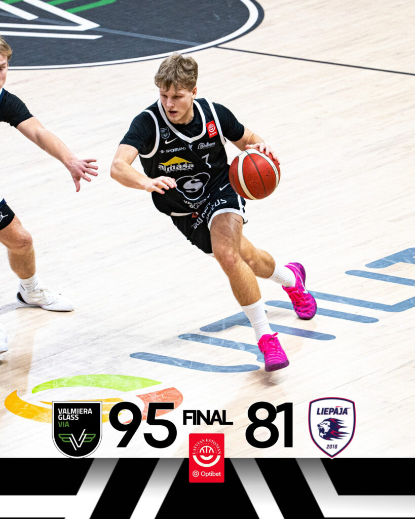 Valmieriešiem uzvara apvienotajā līgā