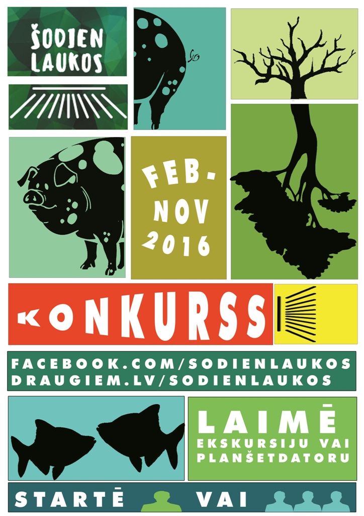 Vērtīgas balvas konkursā Šodien laukos