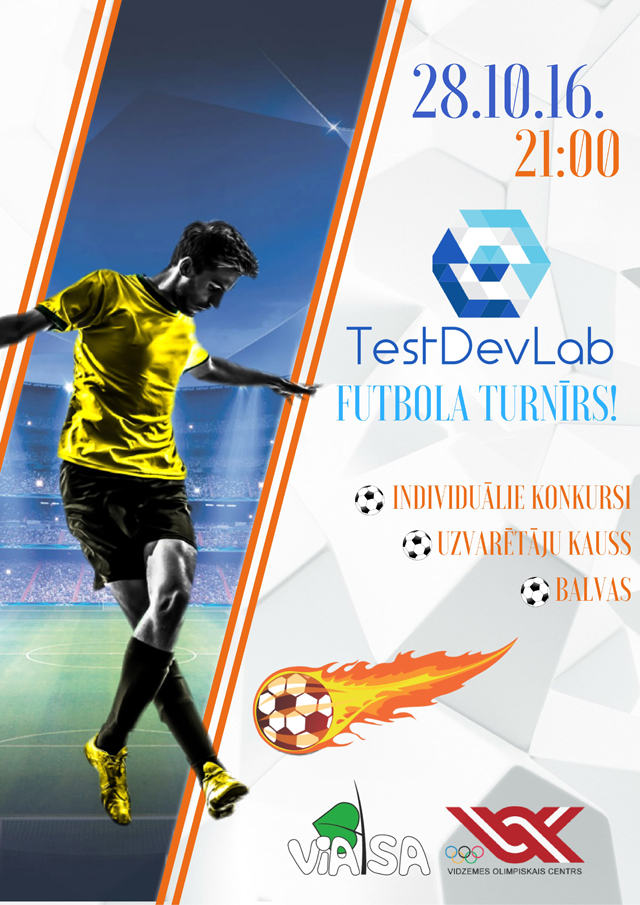 ViA studenti cīnīsies par uzvaru pirmajā futbola turnīrā TestDevLab