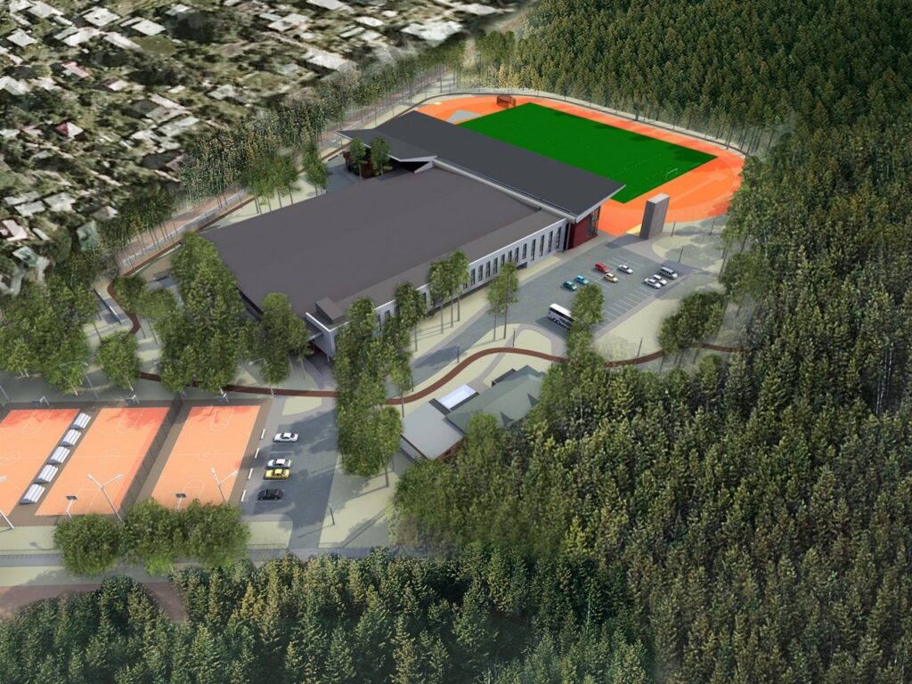 Vidzemes olimpiskā centra saimniecība iet plašumā