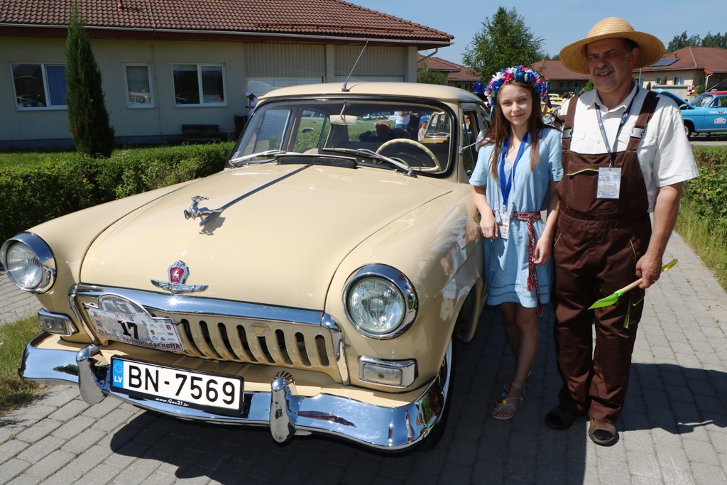Volgas, žiguļi, pobedas — padomju auto piestāj mūspusē