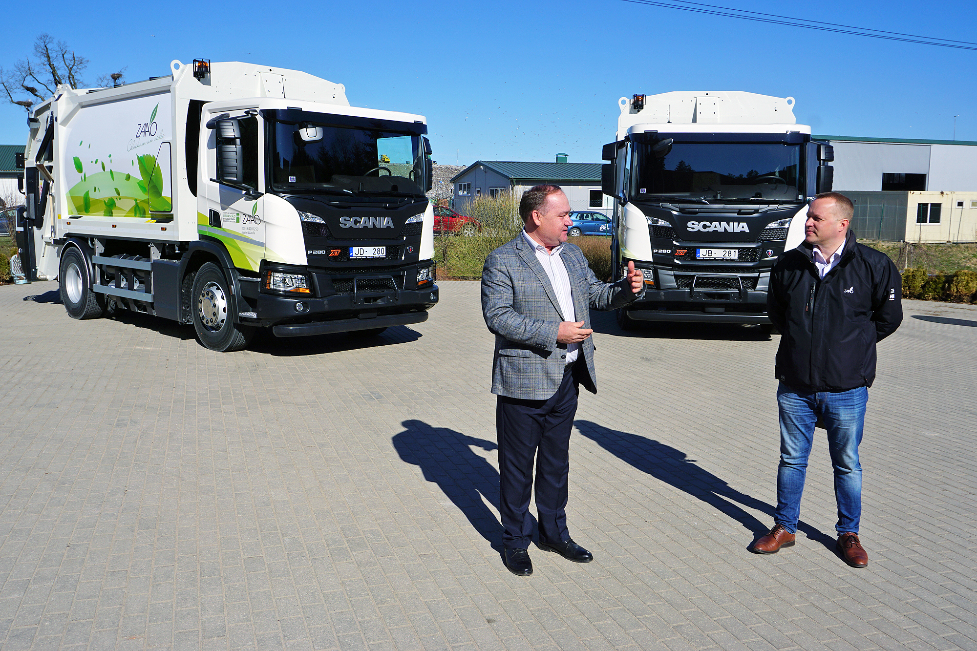 ZAAO autoparks kļūst videi draudzīgāks