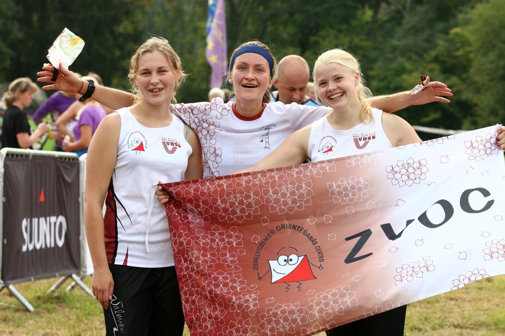 ZVOC orientieristes – trešās Latvijas čempionātā