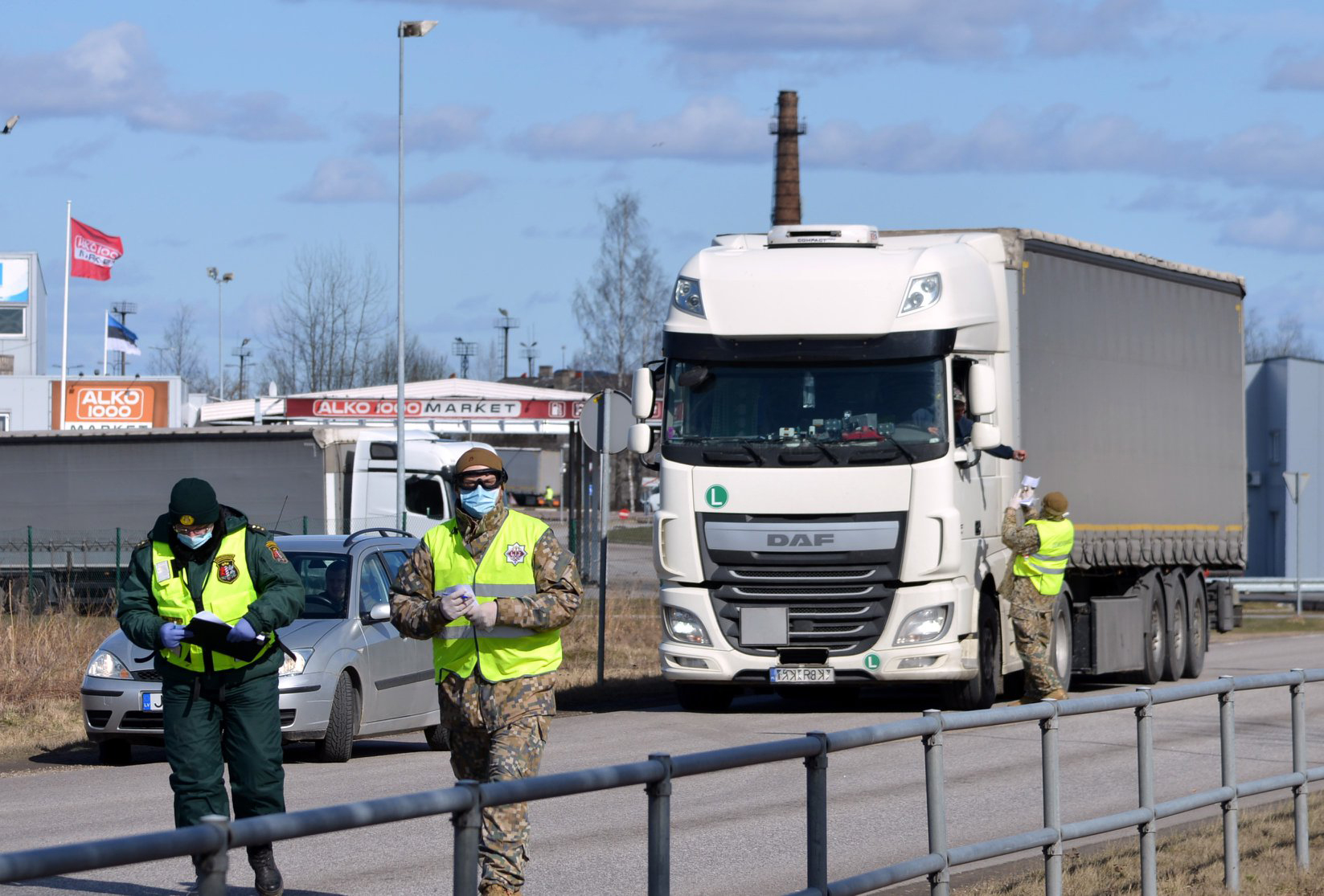 Zemessardzes 2. Vidzemes brigāde  sniegs atbalstu Valsts robežsardzei