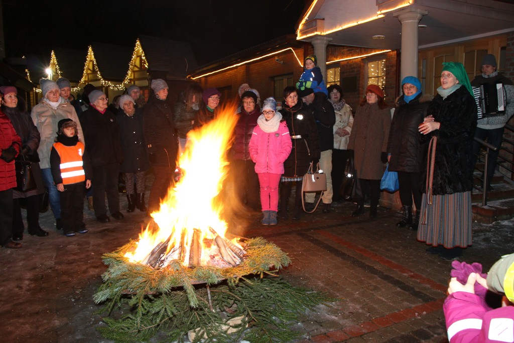 Ziemas saulgriežu svinēšana Valmierā